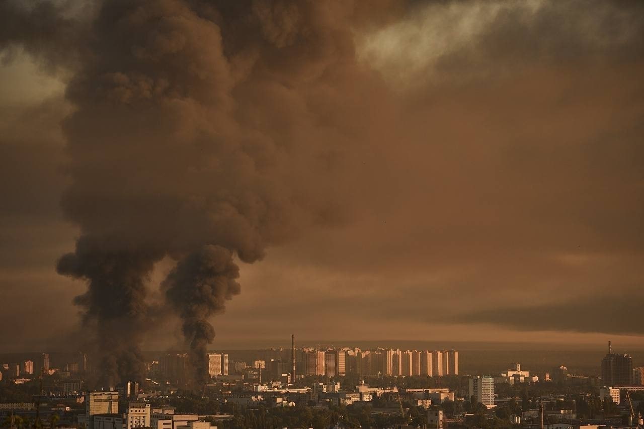 взрыв, Украина, Киев